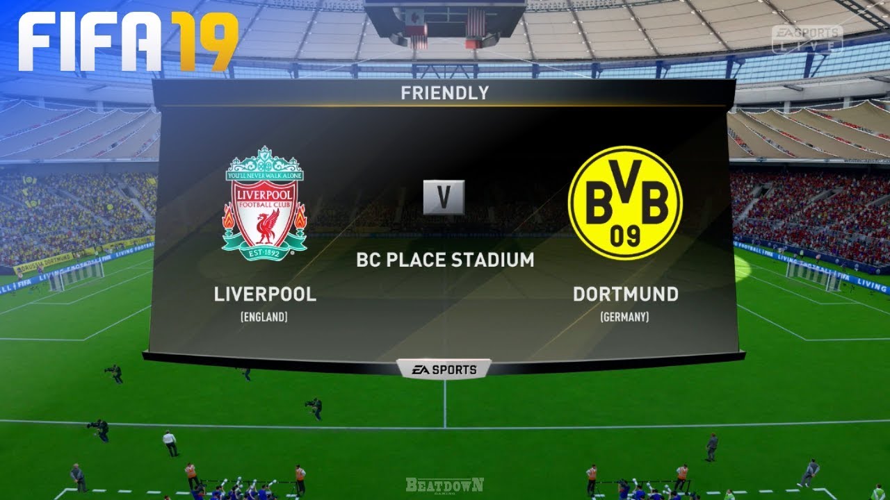 FIFA 19 - Liverpool vs. Borussia Dortmund (Pre-Season)