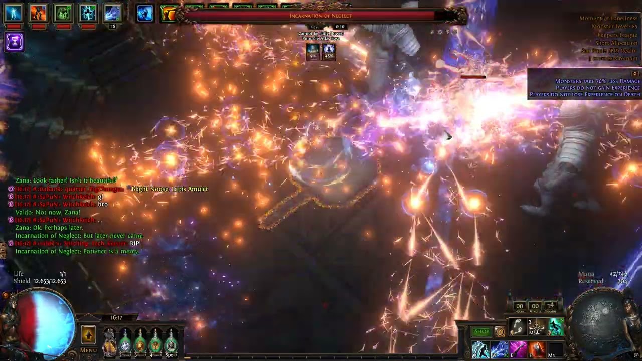Elementalist Crackling Lance Mines - Uber Neglect PoE 3.27