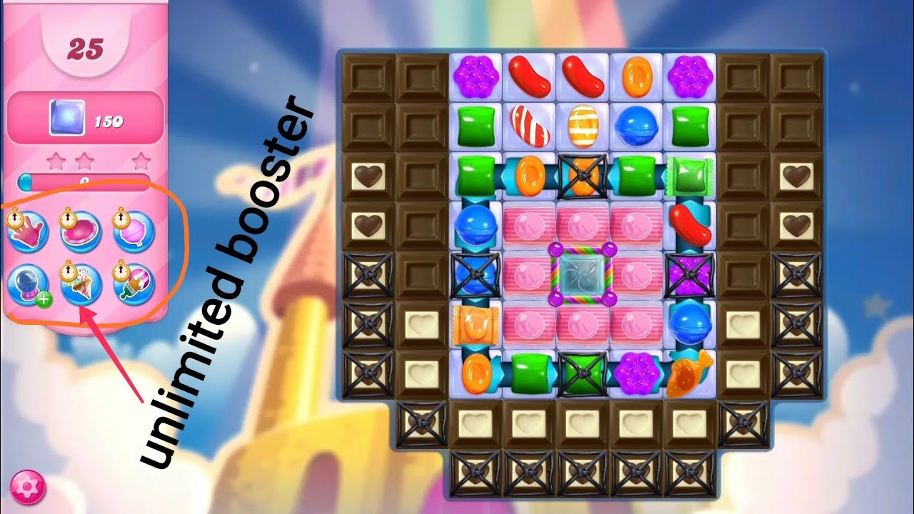unlimited boosters in candy crush | special event | all level finished