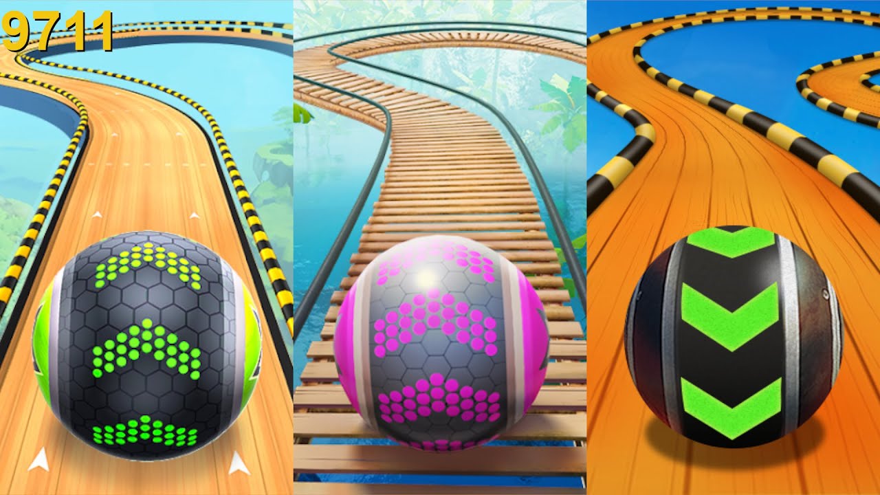Going Balls Vs Rollance Adventure Balls, Sky Rolling Ball 3D All Levels 9711, Funny Fails