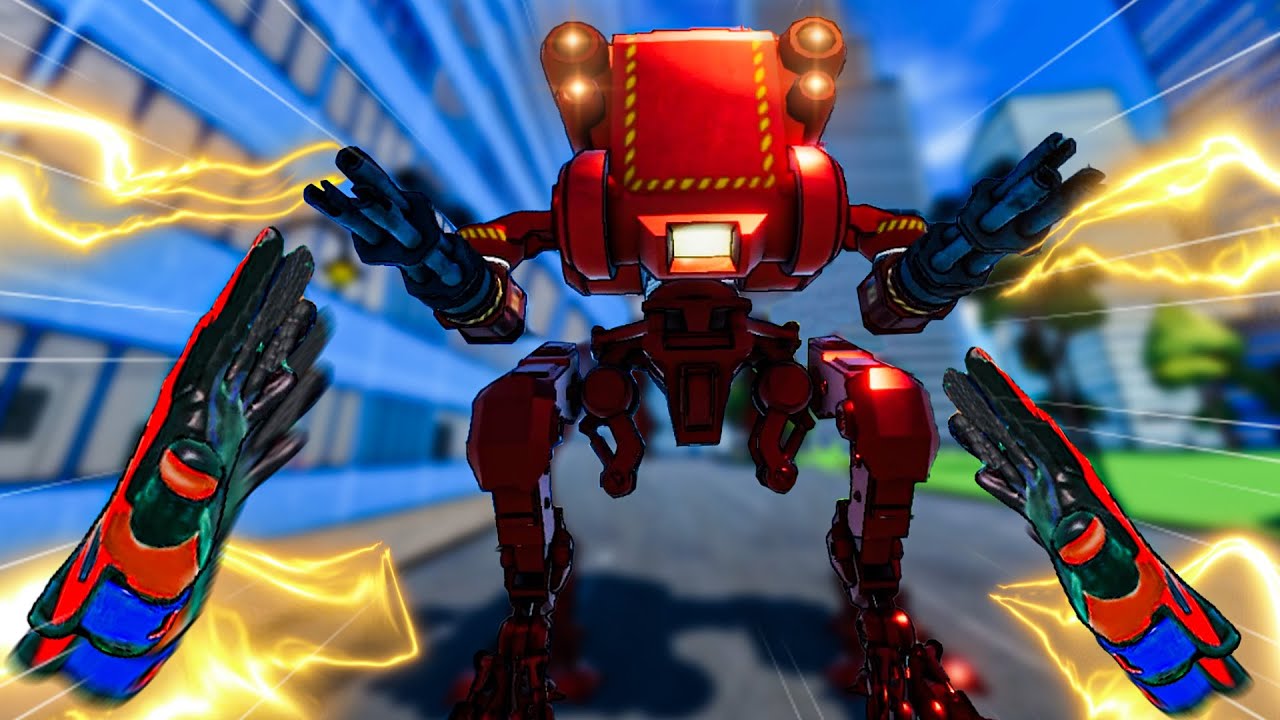 Я СТАНУ ФЛЭШЕМ и СРАЖУСЬ С ГИГАНТСКИМИ РОБОТАМИ в обновлении SuperFly VR