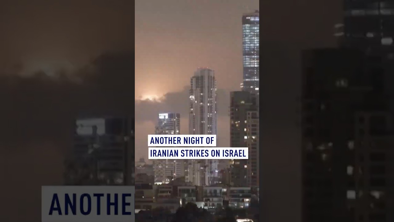 Another night of Iranian strikes on Israel