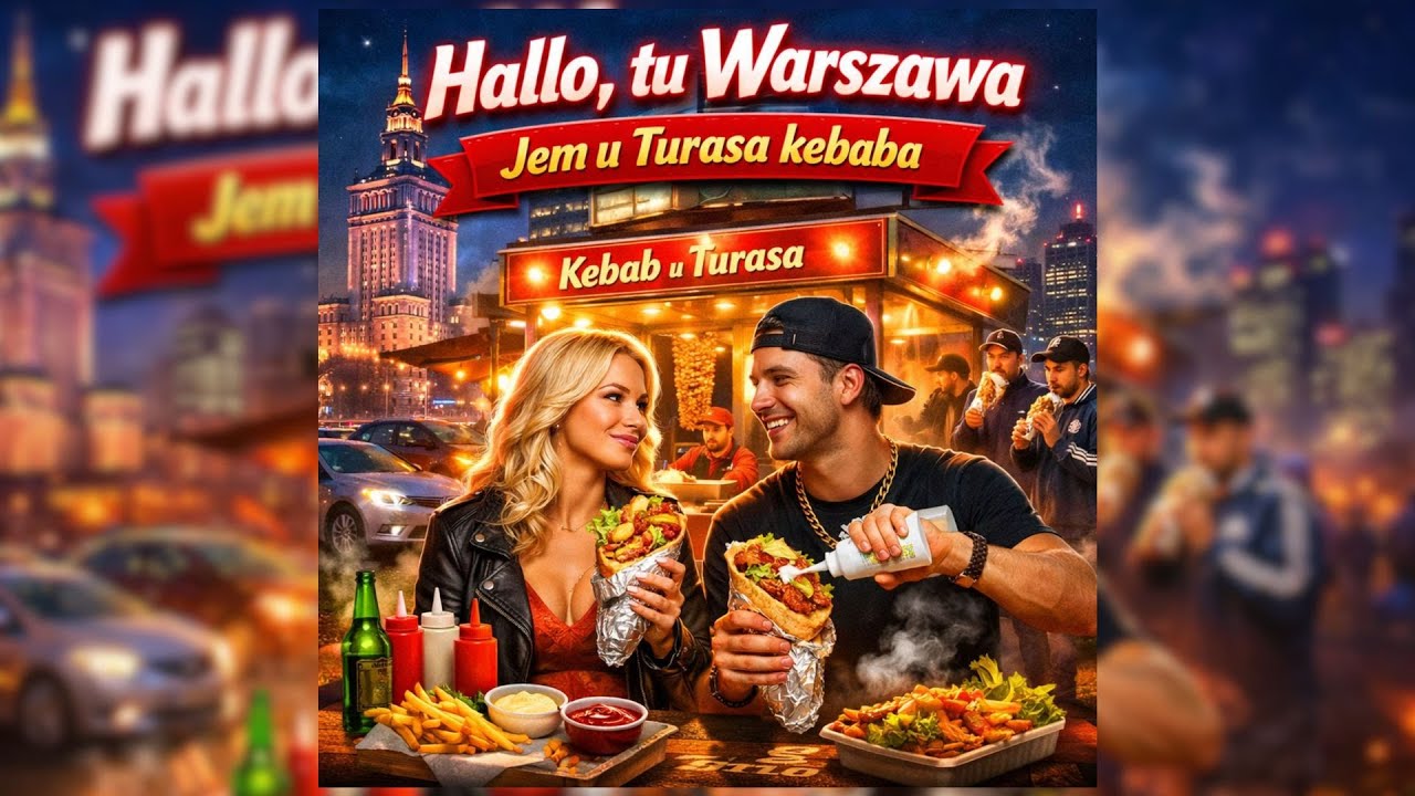 Halo, tu Warszawa – Jem u Turasa Kebaba | DISCO POLO HIT 2026 🇵🇱🌯