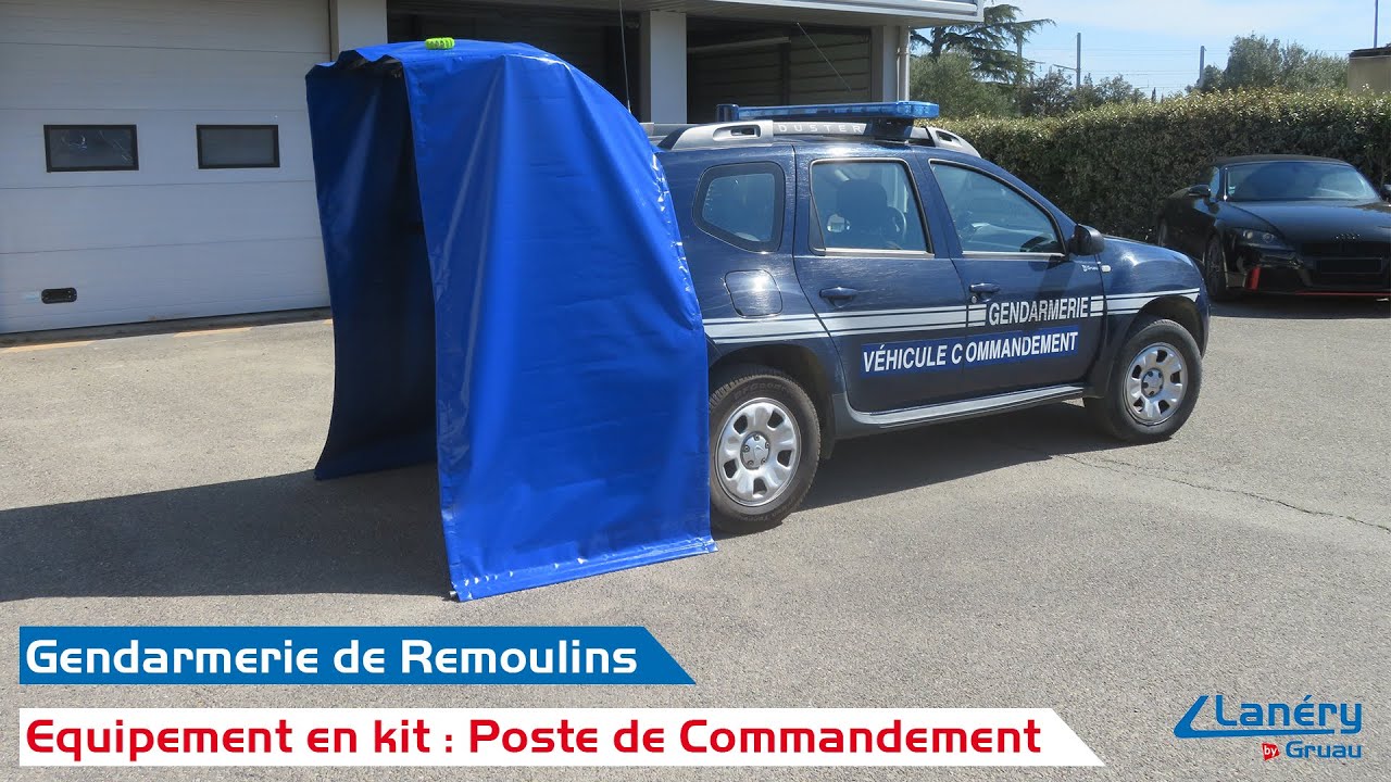 Équipement Poste de Commandement / Gendarmerie de Remoulins (30) / Dacia Duster #36