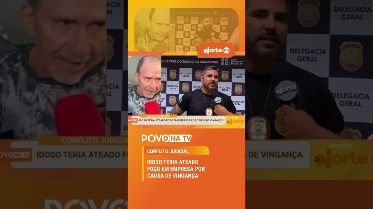 Idoso teria ateado fogo em empresa por causa de vingan&ccedil;a