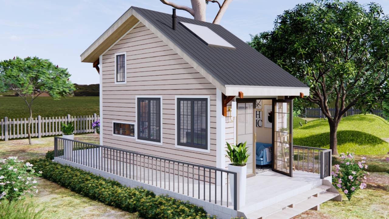 3x6m (190sqft) With Rustic Beautifull Cottage Houseb It Is a Dream | Exploring Tiny House