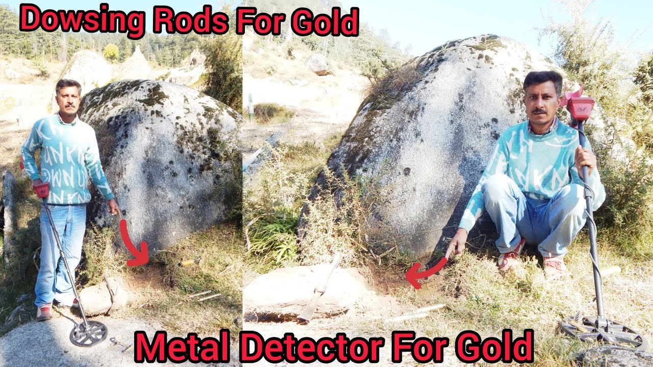 Dowsing Rods For Gold | Metal Detector For Gold | Treasure Hunting Dowsing Rods