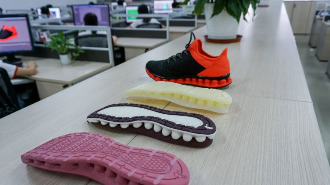 Industrial SLA 3D Printing in the Shoe Industry | Qiaodan