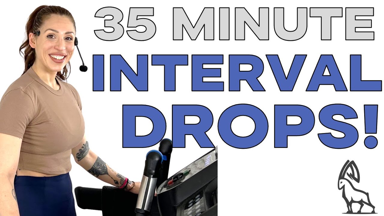 35-Minute Interval Drops Treadmill Workout | Run Strong with Coach Rachael