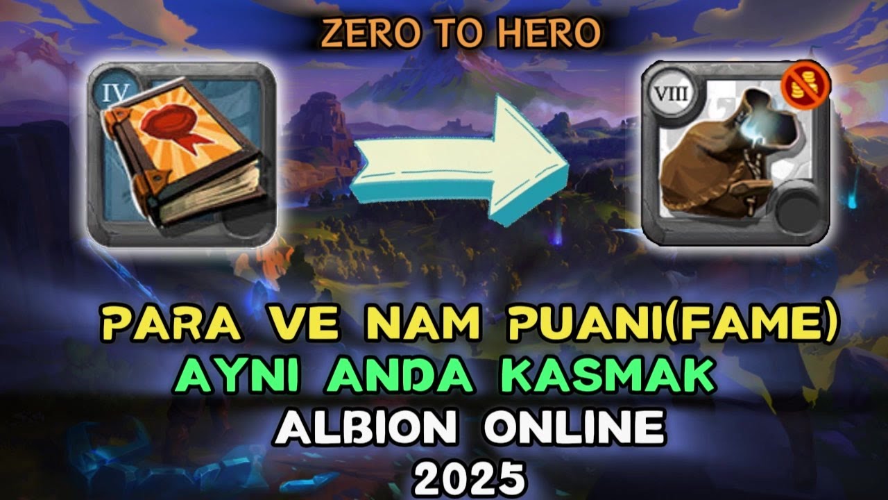PARA VE NAM PUANI(FAME) AYNI ANDA KASMA TAKTİKLERİ ÇOK ÖNEMLİ BİLGİLER ALBİON ONLİNE 2025