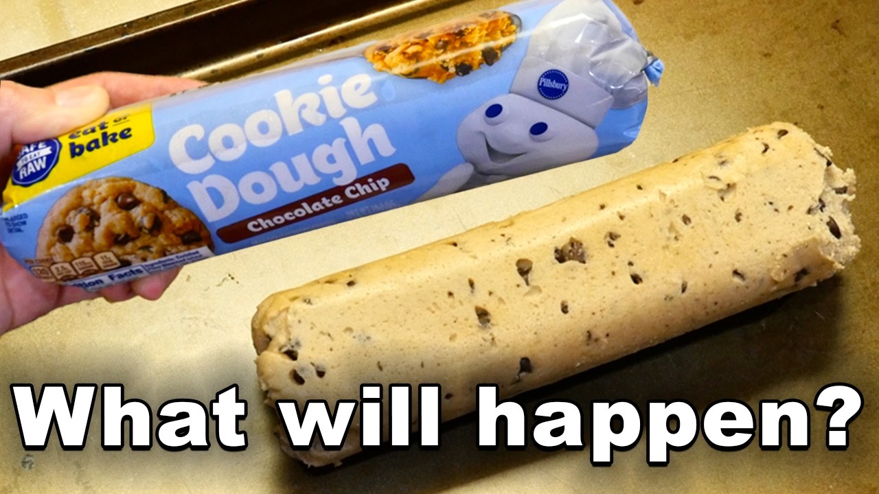 What if.. You bake Pillsbury Cookie Dough like this..