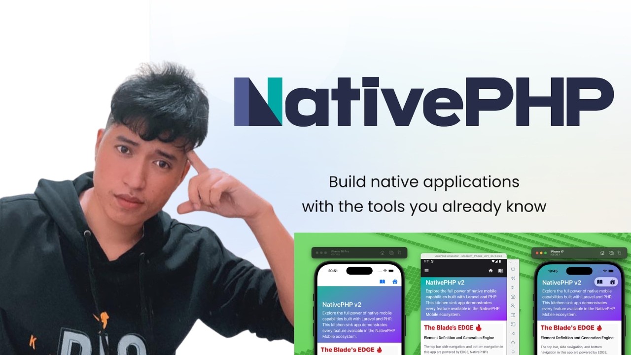 Can PHP really build mobile apps? បង្កើត App ដោយប្រើ PHP & Laravel