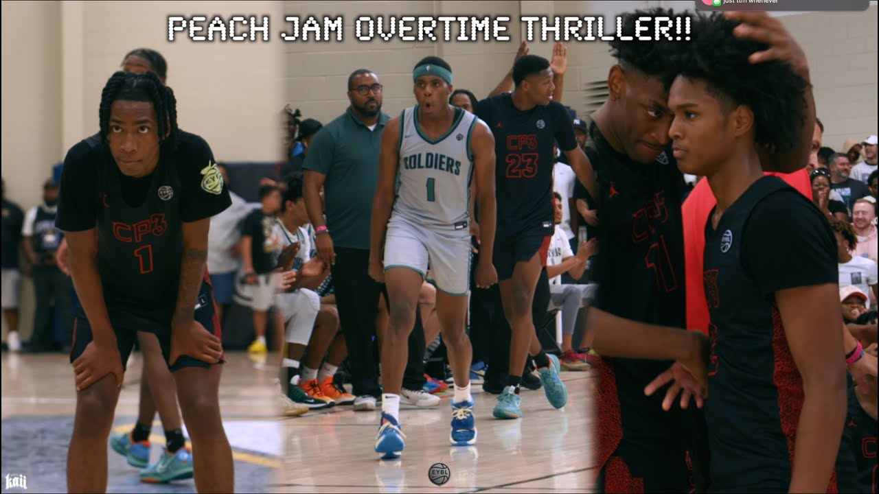 Rob Dillingham & Aden Holloway COMBINE FOR 55 Points vs Mookie Cook IN PEACH JAM OVERTIME THRILLER!!