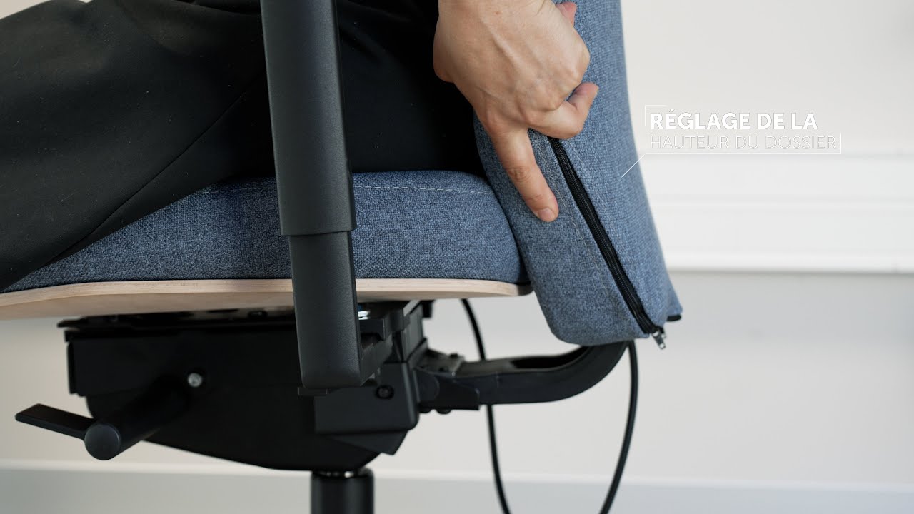 Le siège ergonomique 