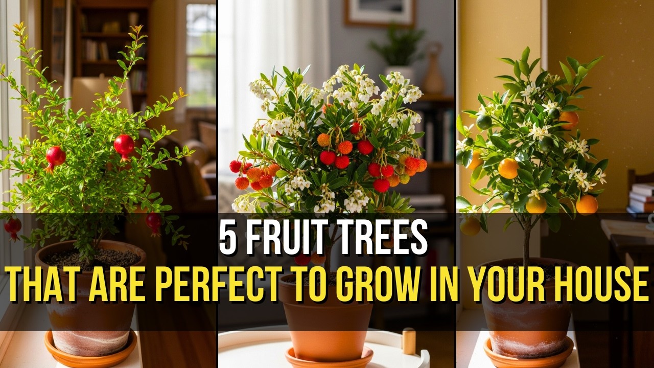 5 Best Fruit Trees to Grow in Pots and Small Spaces (Perfect for Your House)