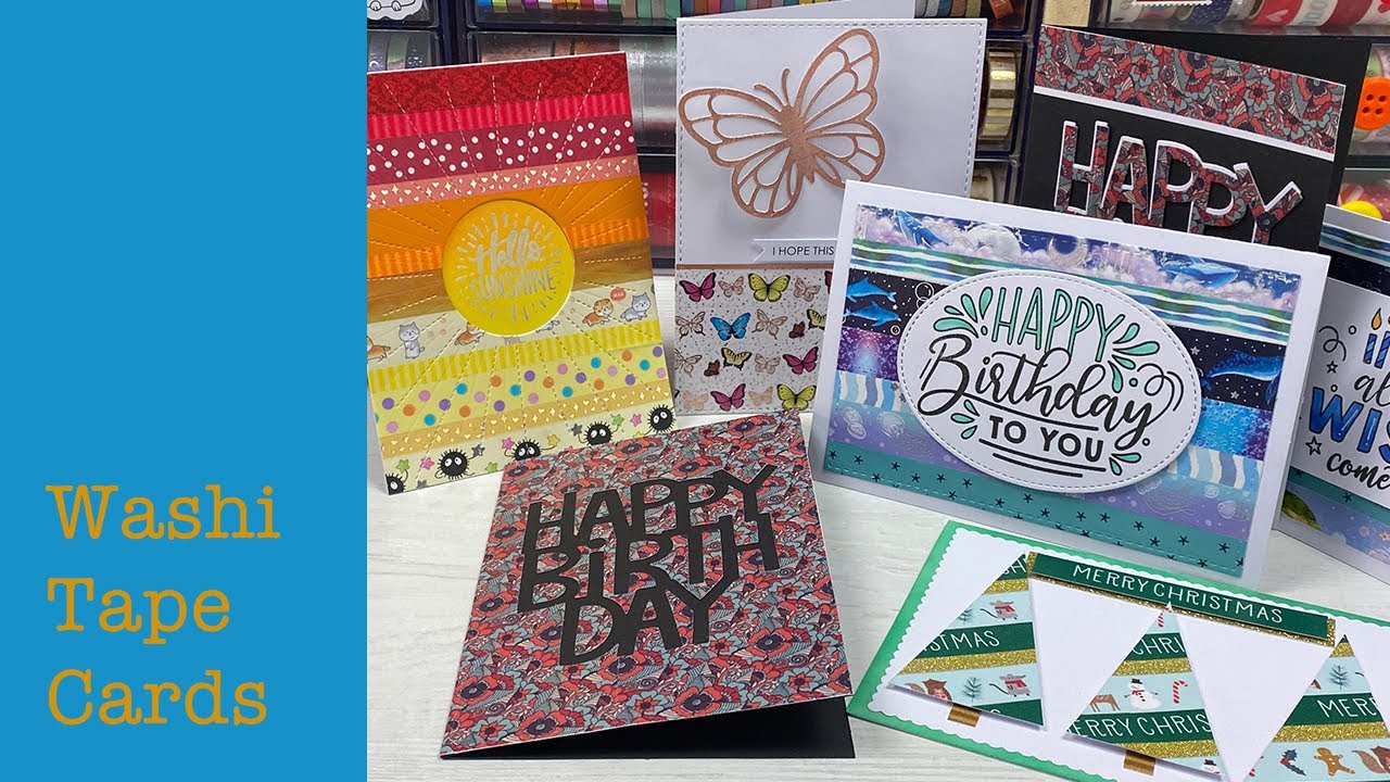 Washi Tape Cards