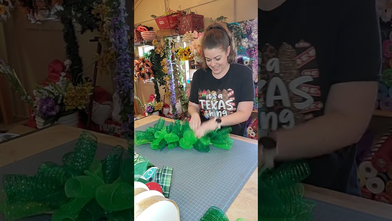 St.Pattys Day swag how to video/tutorial/This video was LIVE