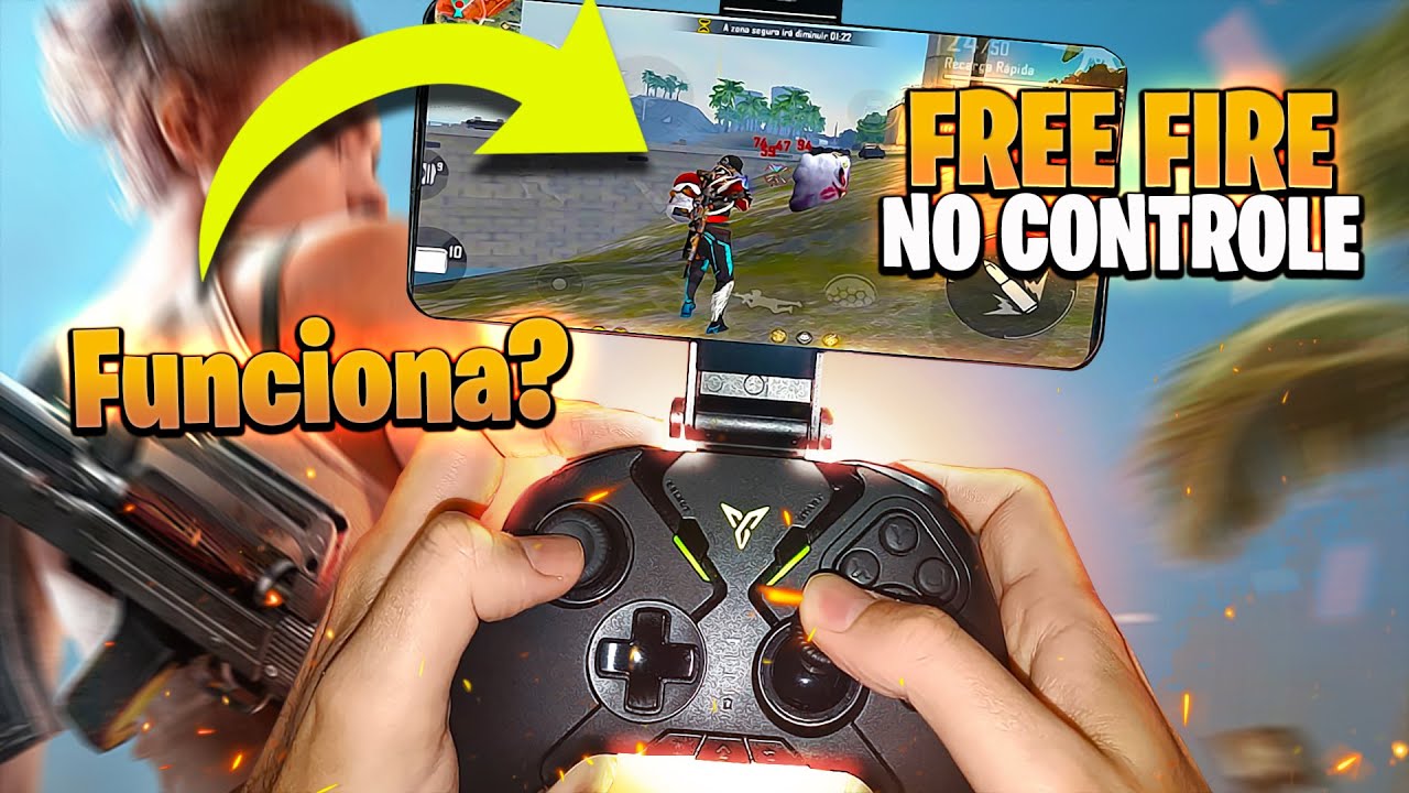 COMO JOGAR FREE FIRE no CONTROLE em 2026? Ser&aacute; que funciona? (Free Fire Gamepad)