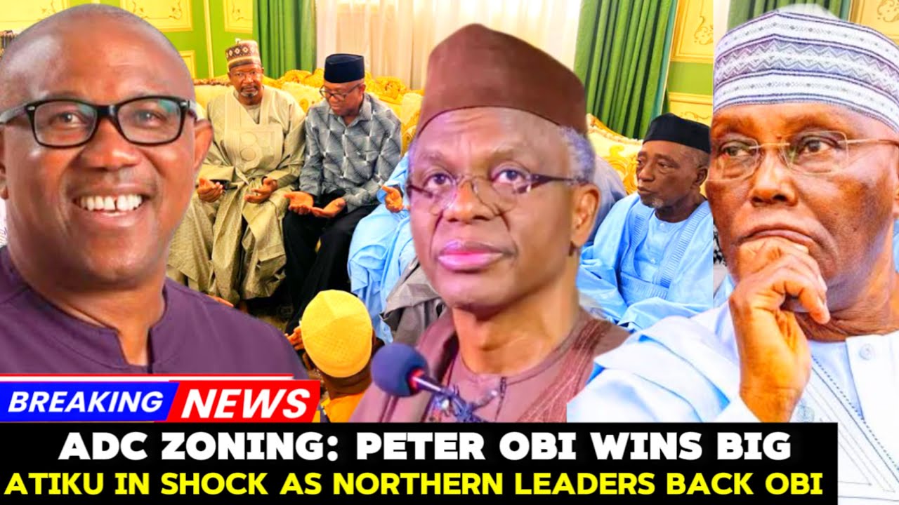 NORTHERN POWER PLAY: SOME NORTHERN LEADERS BACKS OBI INSIDE ADC DECLARES ZONING, ATIKU IN SHOCK 