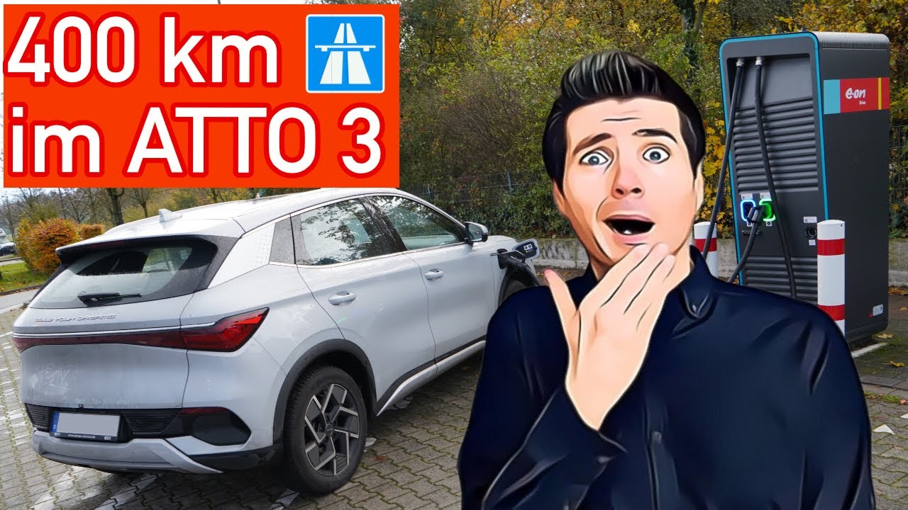 🤔 Das geht besser - 400 km im BYD ATTO 3 🇨🇳