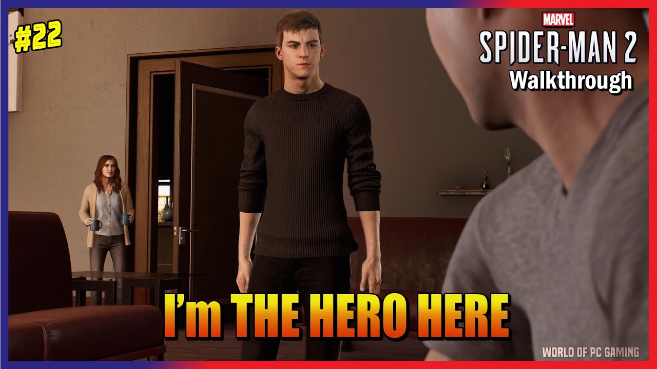 22 Я ЗДЕСЬ ГЕРОЙ | Прохождение игры Marvel's SPIDER-MAN 2 в 60 FPS