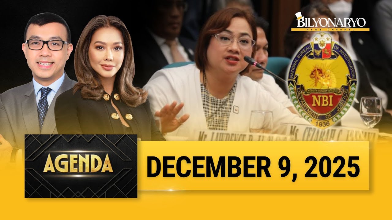 Agenda | December 9, 2025