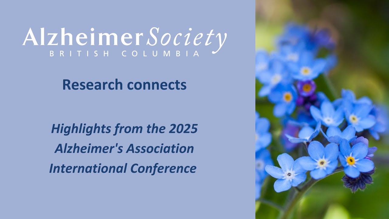 Research connects I Highlights from the 2025 Alzheimer's Association International Conference