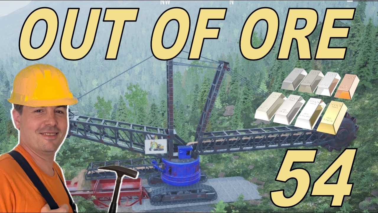OUT OF ORE  Bergbau Simulator ⛏️ 54 Und das ist erst der mittlere Schaufelradbagger #outofOre