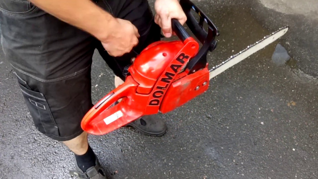 Chainsaw Dolmar First Start