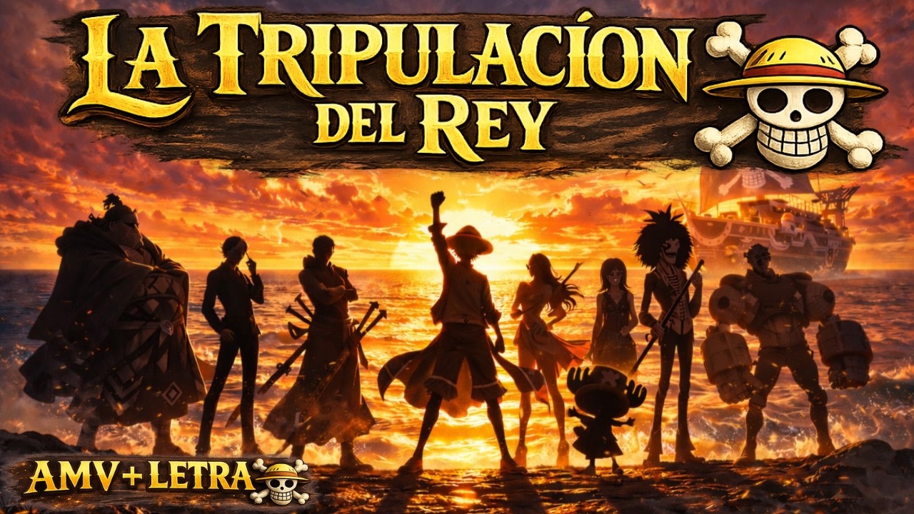 LA TRIPULACION DEL REY | LOS MUGIWARAS (AMV + LETRA)