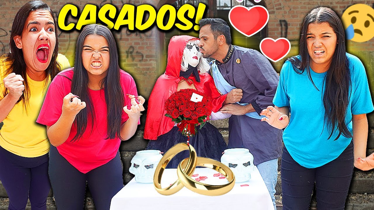 FIZEMOS O CASAMENTO DA LOIRA COM NOSSO PAI E MINHA MÃE APARECEU!!