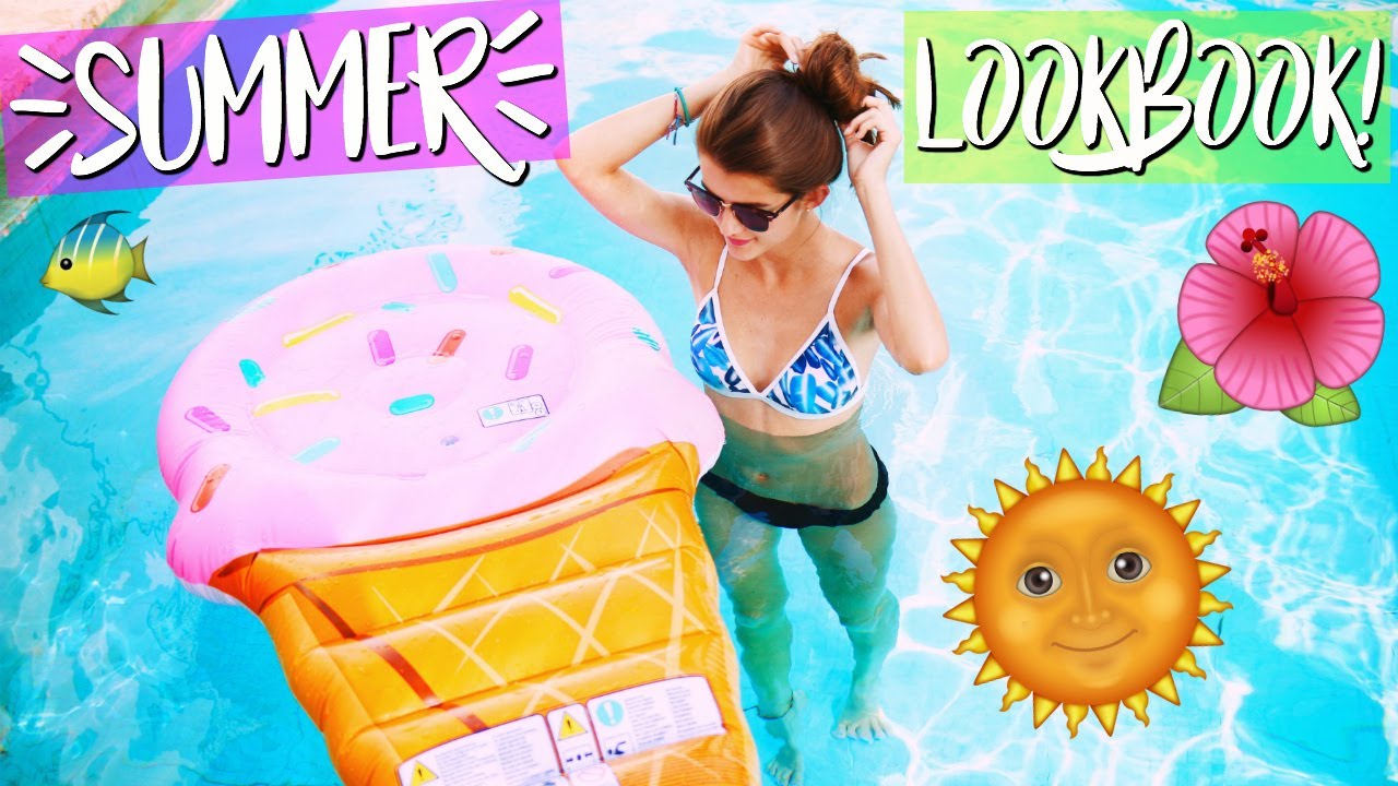 SUMMER Outfit Ideas/ LOOKBOOK 2017!!! w/ Lovevie | Tatiana Boyd