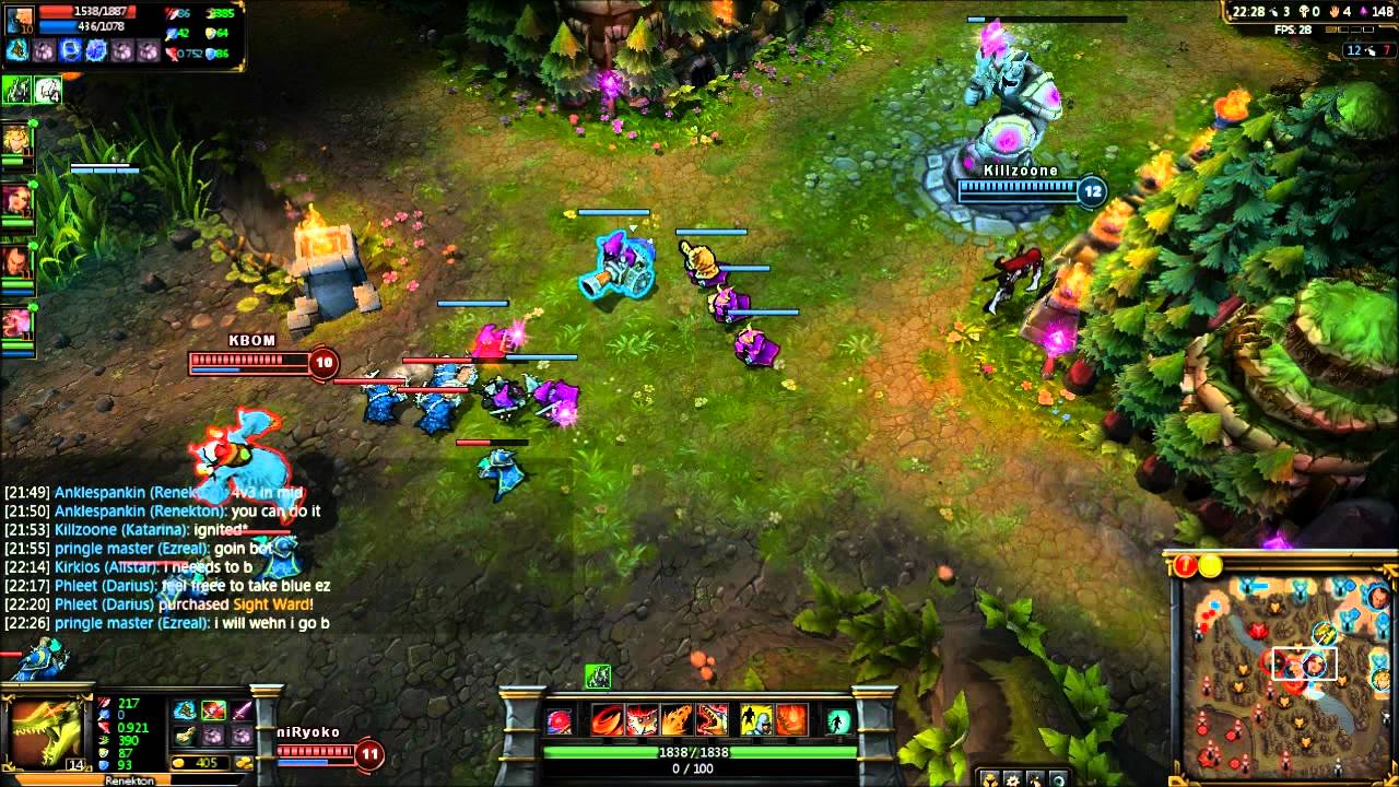 League of Legends - Renekton Do Work - Full Game Commentary