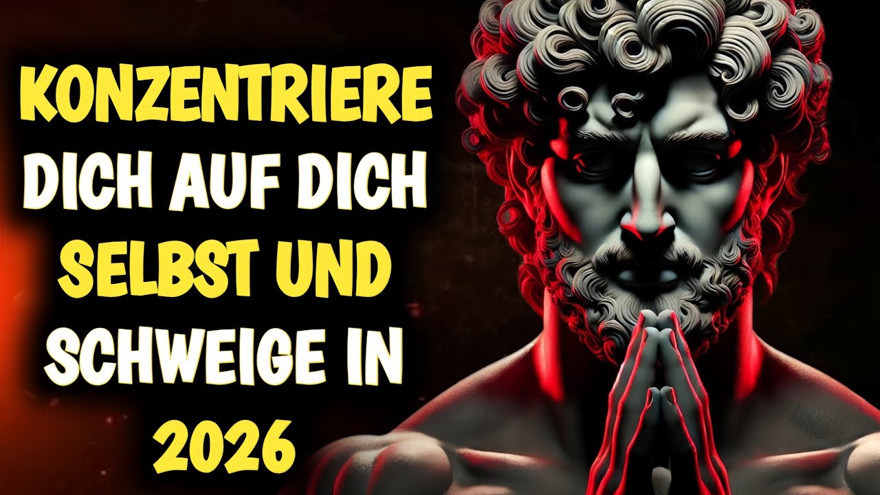 🌟 KONZENTRIERE DICH AUF DICH SELBST UND SCHWEIGE IN 2026 | STOIZISMUS | STOISCHE WEISHEIT