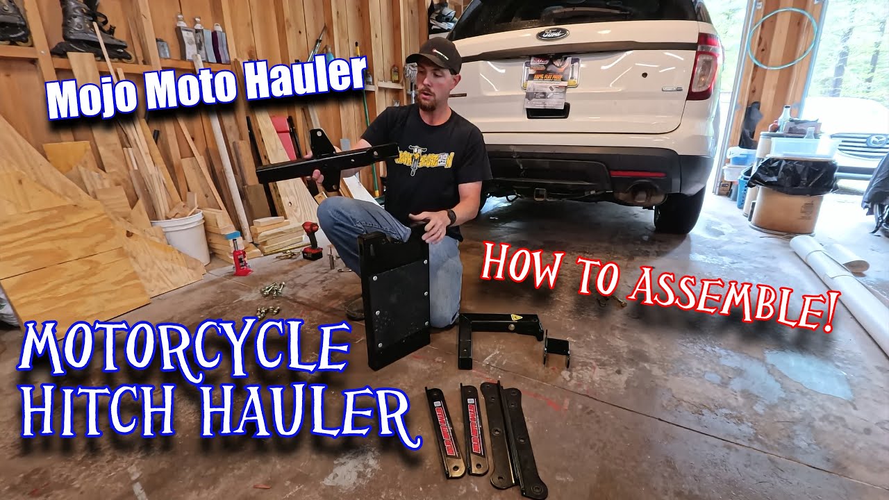 How to assemble a Mojo Moto Hauler - Motorcycle jack hitch hauler