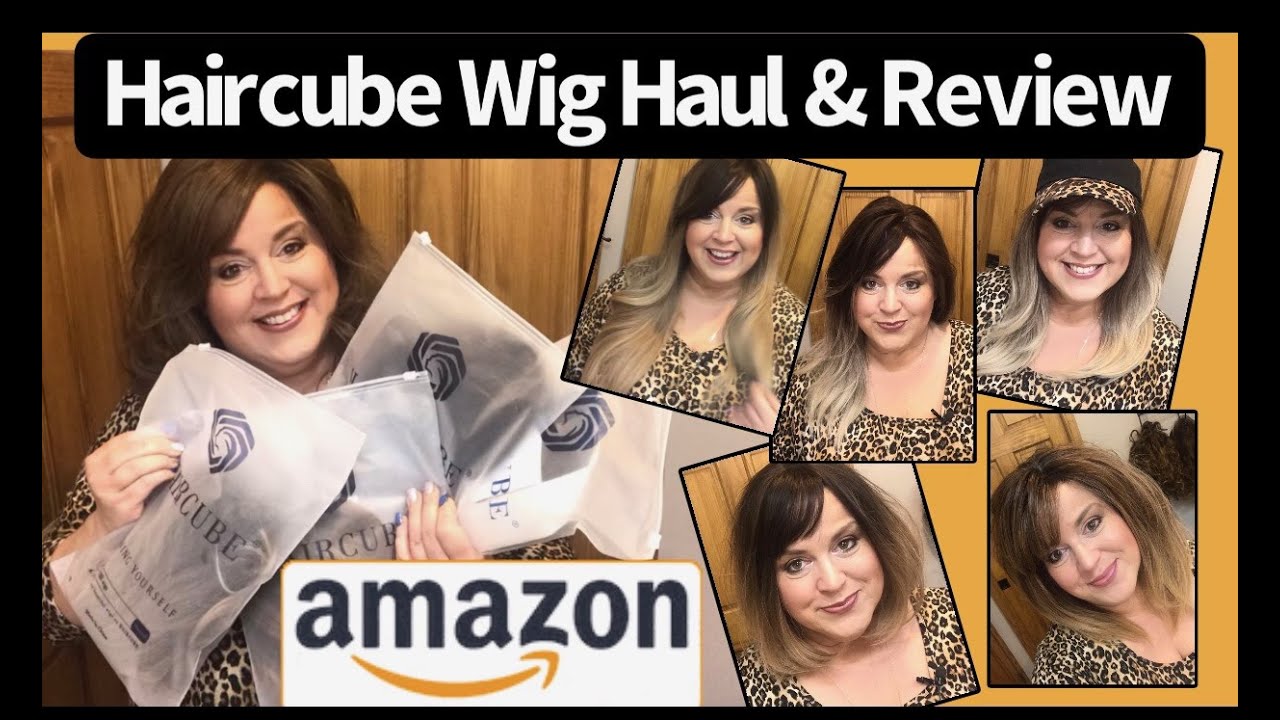 AMAZON Wig Haul & Review HAIRCUBE Wigs 💥Under $20 Each💥 Are They Worth It???
