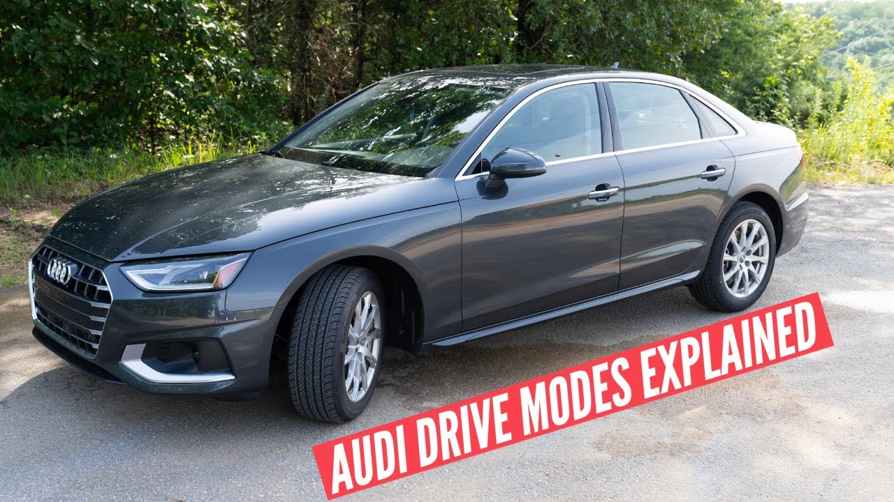Объяснение режимов движения Audi