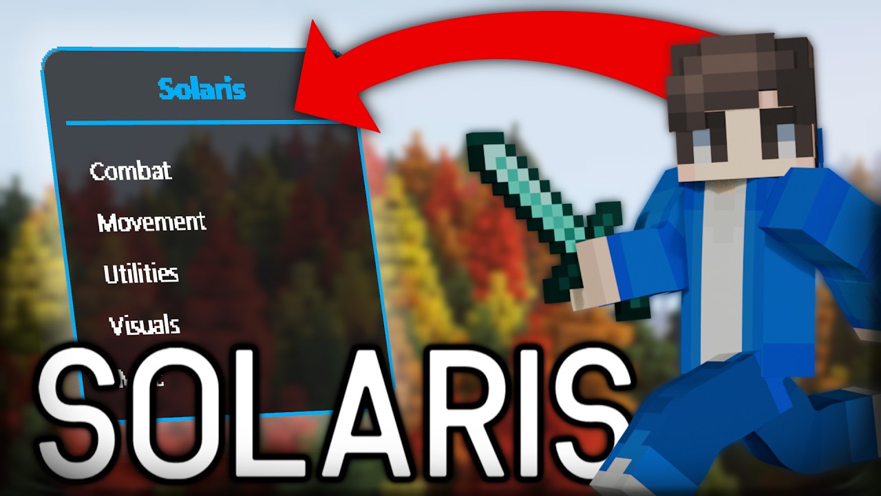 SOLARIS Hack Client on Bedrock Edition 26.33 (Free Download)