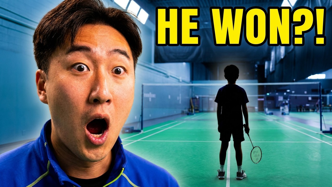 They Beat Me at Badminton… and Won All 3 Yonex Rackets