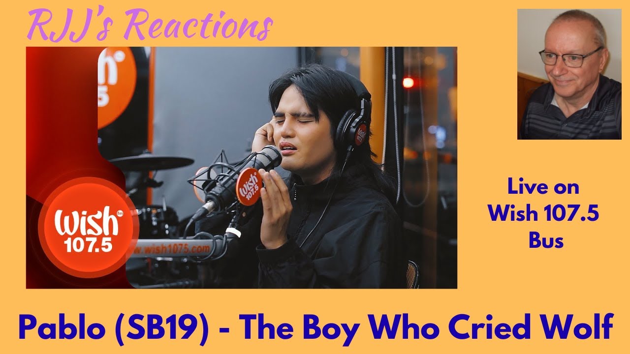 Пабло (SB19) — Мальчик, который кричал «Волк!» (ПРЯМОЕ ВИДЕО на автобусе Wish 107.5) 🇨🇦 Реакция RJJ