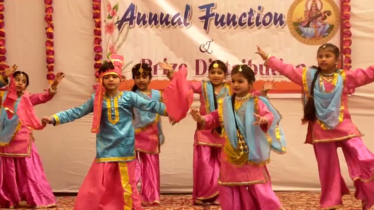 🥰#punjabi song #delhi #school #annual function 👀👀