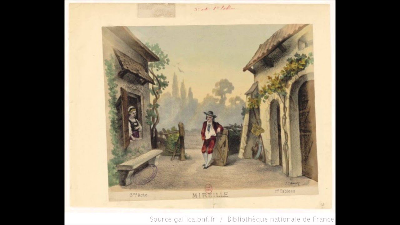 Charles Gounod – MIREILLE – ‘Vincenette a votre âge’ (Andrée Esposito, Alain Vanzo)