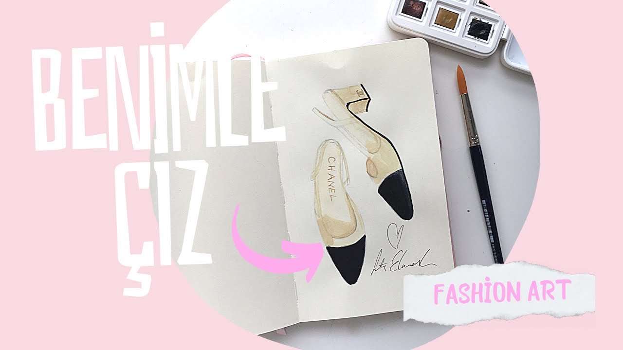 BENİMLE ÇİZ|FASHION ART|KENDİNE MEYDAN OKUMAK