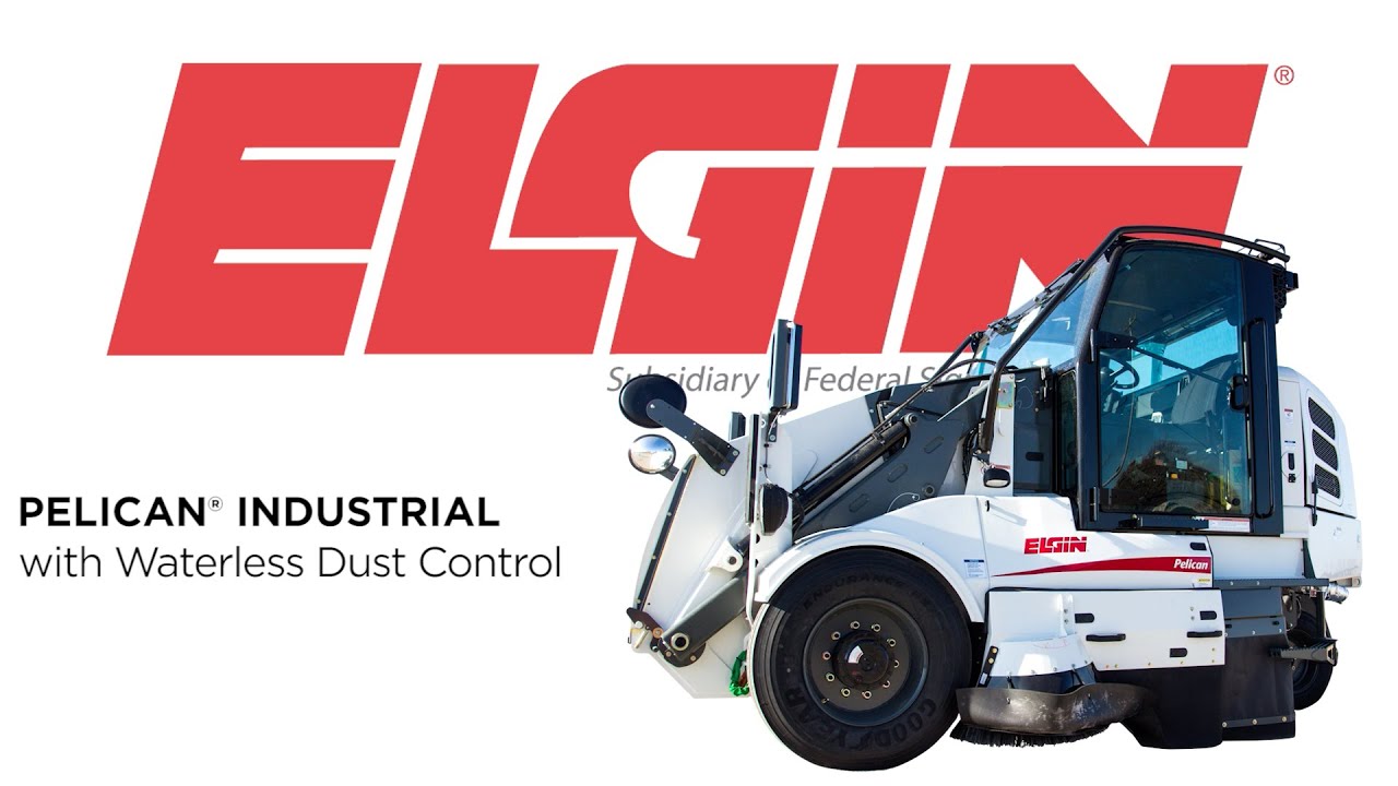 Industrial Pelican Waterless Sweeping Applications