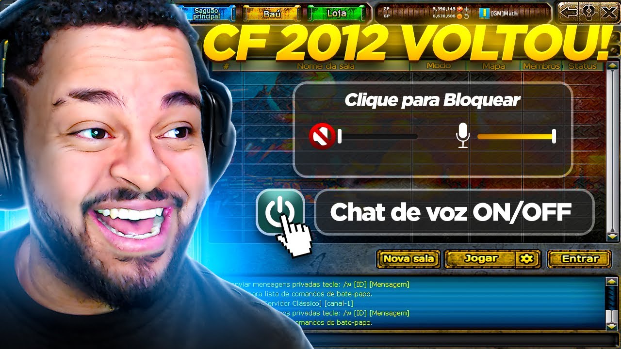 CROSSFIRE RAIZ DE VOLTA + CHAT DE VOZ NO JOGO! ABSURDO!
