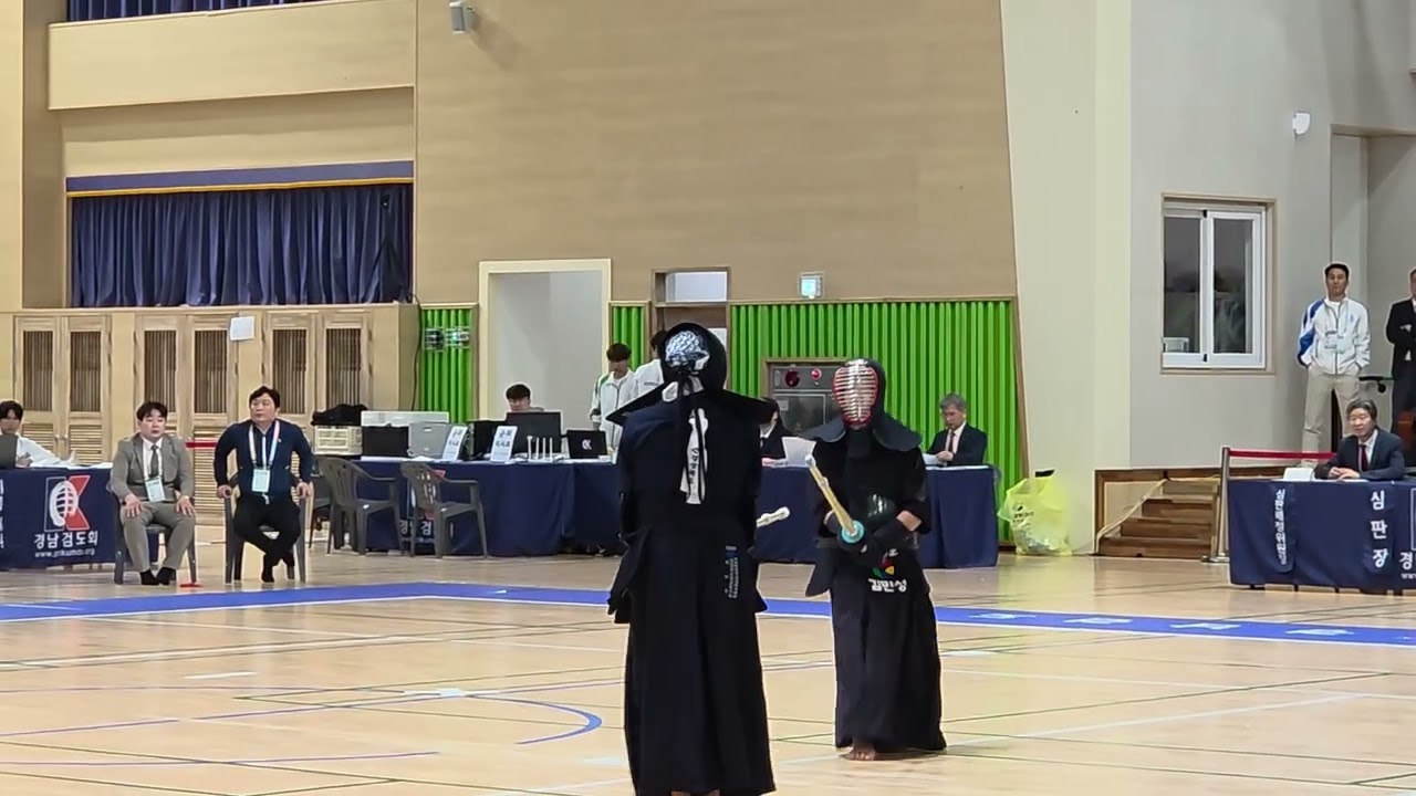 제54회전국소년체육대회검도_12세이하부_결승_경남vs경북