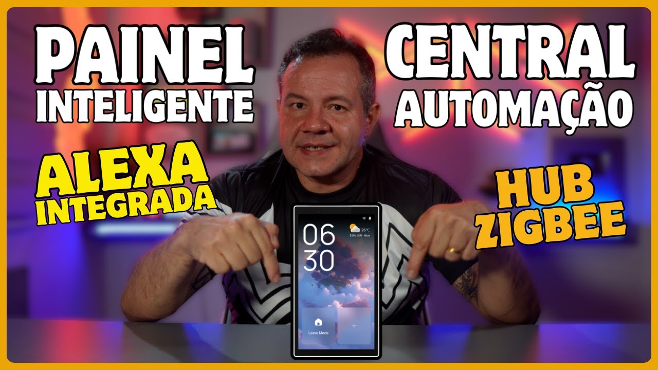 PAINEL INTELIGENTE Novadigital o dispositivo que sua CASA INTELIGENTE merece com HUB ZIGBEE e ALEXA🤩
