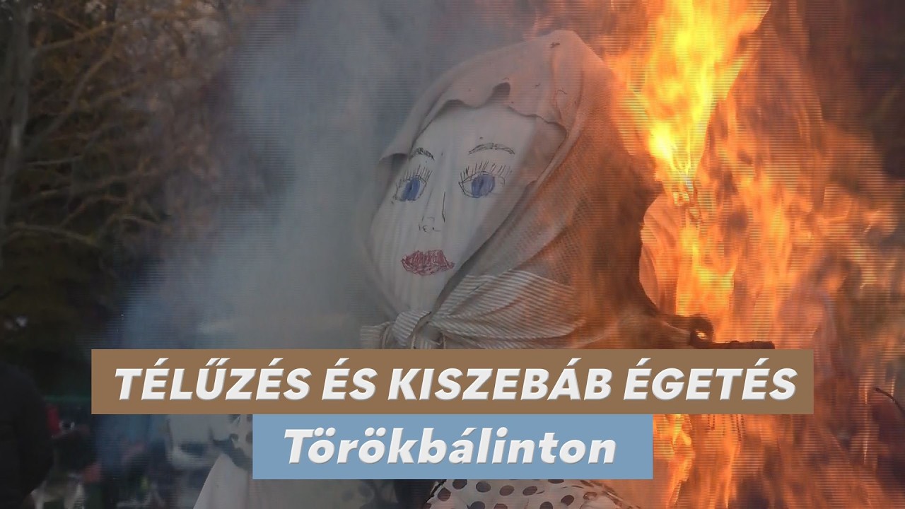 Télűzés és kiszebáb égetés Törökbálinton