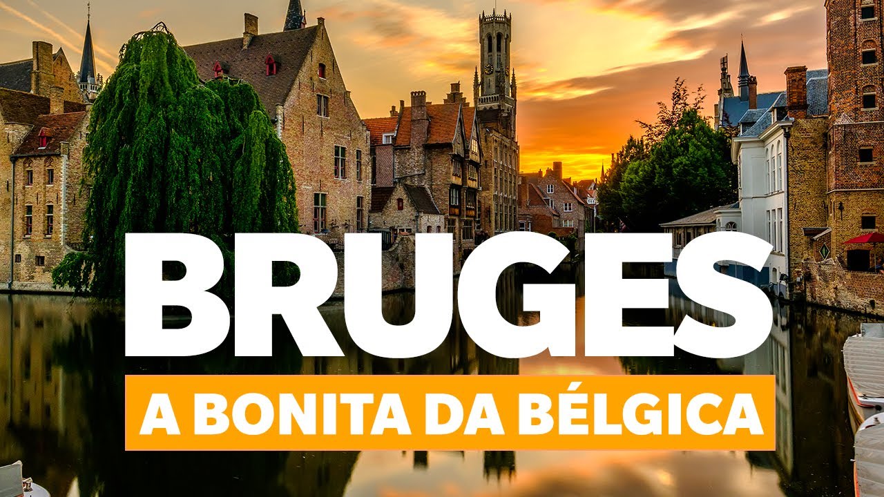 A CIDADE MAIS BONITA DA BÉLGICA: Conheçam a pequena Bruges