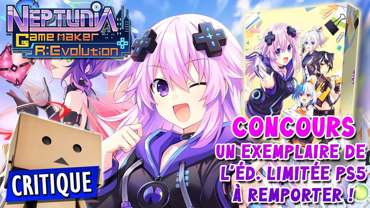 Neptunia Game Maker R:Evolution - critique et concours : l'édition limitée à gagner sur PS5
